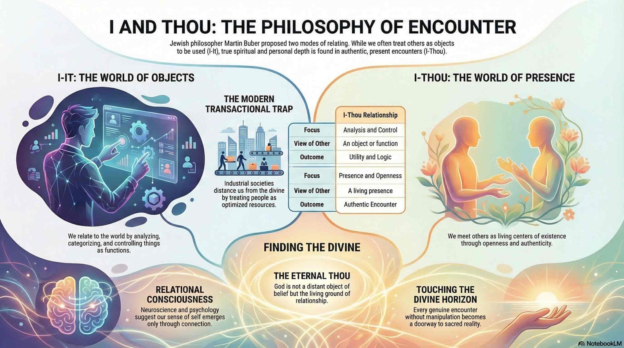 Martin Buber: God is experienced through Relationship